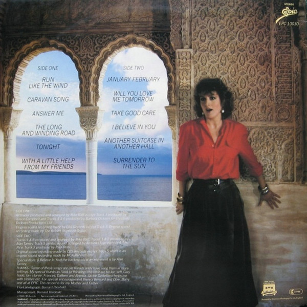 Barbara Dickson - All For A Song - Used Vinyl Record image 2