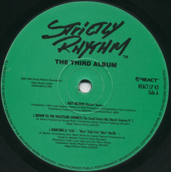 Various - Strictly Rhythm: The Third Album - Vinyl Record image 3