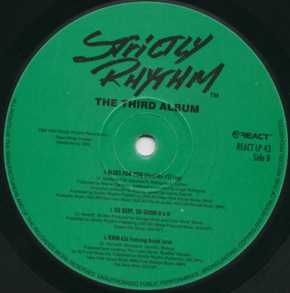 Various - Strictly Rhythm: The Third Album - Vinyl Record image 4
