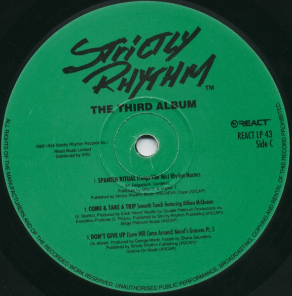 Various - Strictly Rhythm: The Third Album - Vinyl Record image 5