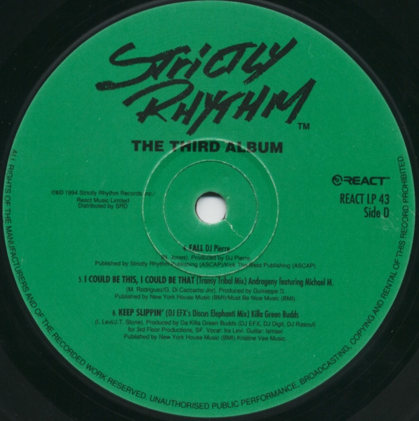 Various - Strictly Rhythm: The Third Album - Vinyl Record image 6
