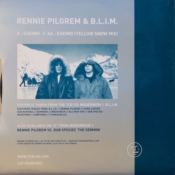 Rennie Pilgrem & B.L - Eskimo - Used Vinyl Record 12" image 2
