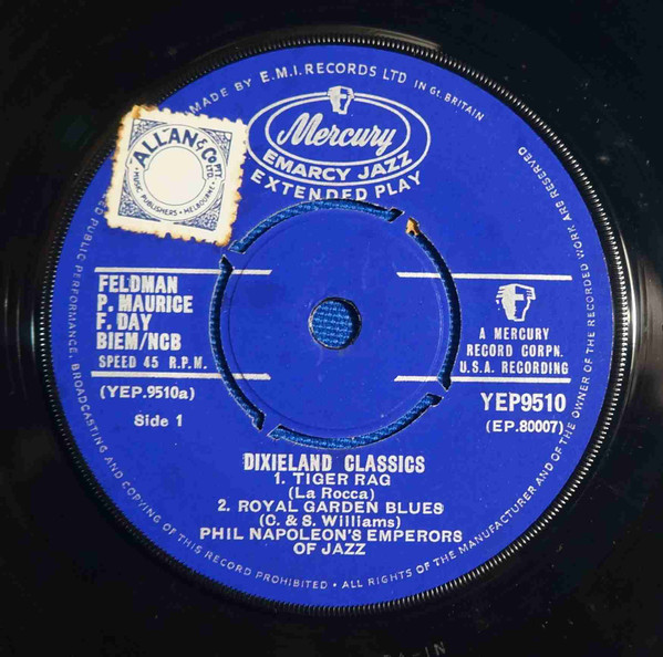 Phil Napoleon’s Em - Dixieland Classics - Used Vinyl Record 7 image 3