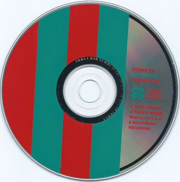 Strafe Fur Rebellion - Lufthunger - Used CD image 3
