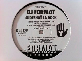DJ Format Feat. Sure - Mr D.J. - Vinyl Record 12" image 2