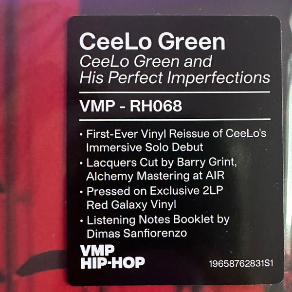 Cee-Lo - Green And His Perfect Imperfections - Vinyl Record 2xlp image 5
