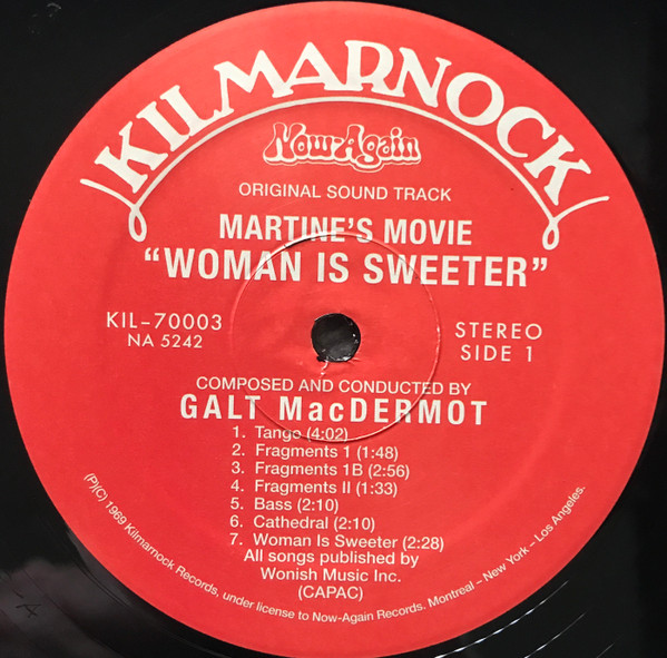 Galt MacDermot - Woman Is Sweeter (Original Soundtrack) - Vinyl Reco image 3