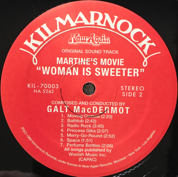 Galt MacDermot - Woman Is Sweeter (Original Soundtrack) - Vinyl Reco image 4
