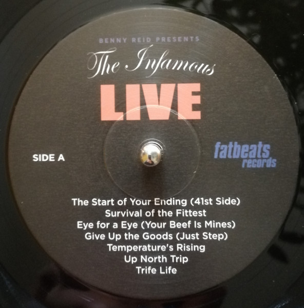 Benny Reid - Infamous Live - Vinyl Record lp image 4