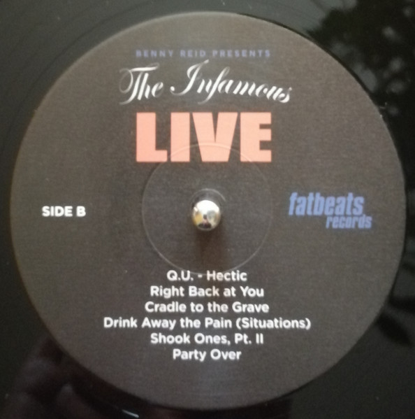 Benny Reid - Infamous Live - Vinyl Record lp image 5