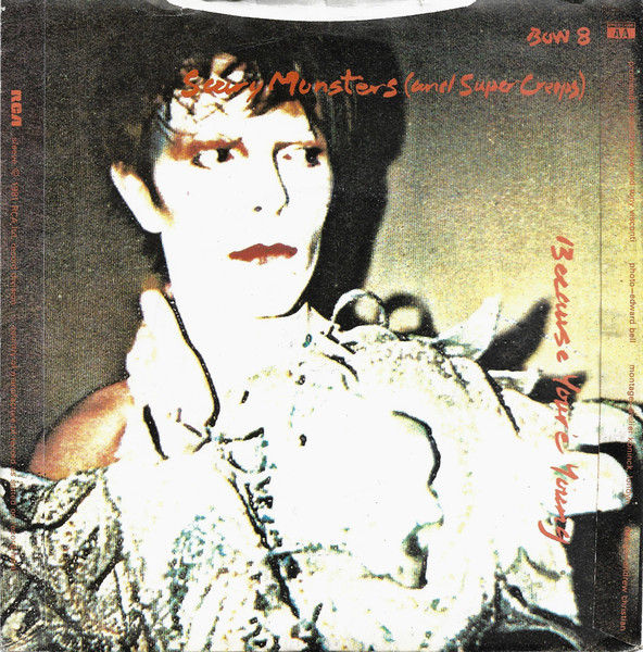 David Bowie - Scary Monsters (And Super Creeps) - Used Vinyl Record 7 image 2
