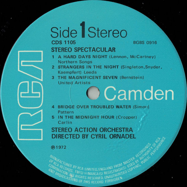 Stereo Action Orches - Thrill To The Exciting Sounds Of Stereo Spect image 3