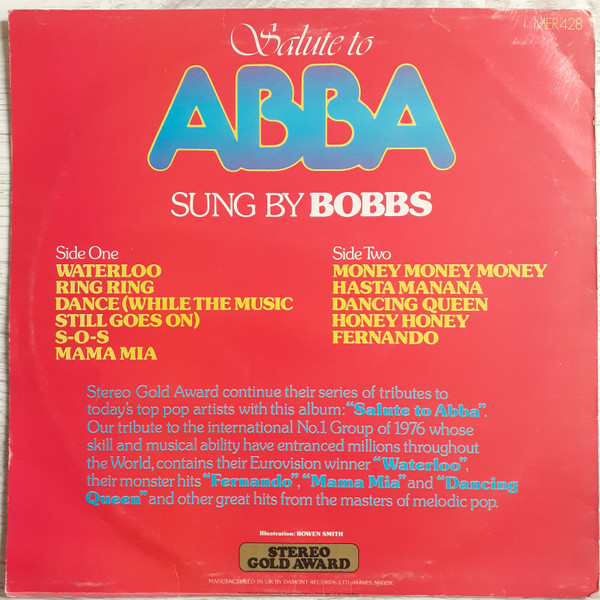 Bobbs - Salute To ABBA - Used Vinyl Record lp image 2