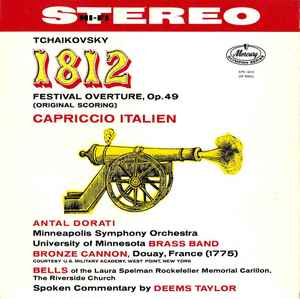 Pyotr Ilyich Tchaiko - 1812 Festival Overture, Op. 49 (Original Scoring image 1