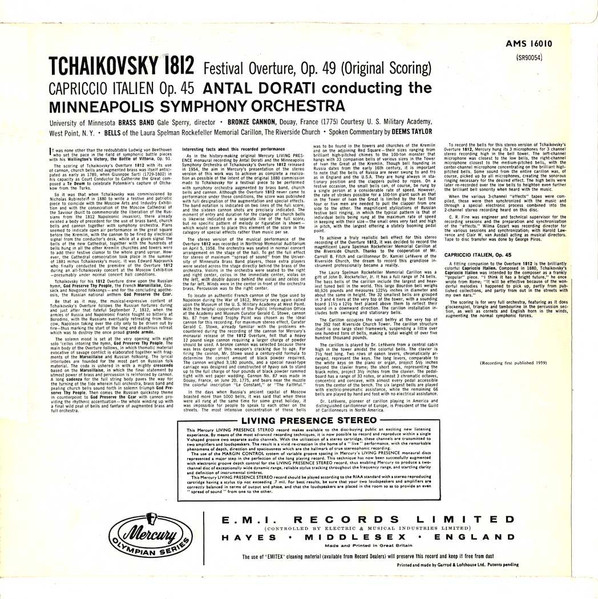 Pyotr Ilyich Tchaiko - 1812 Festival Overture, Op. 49 (Original Scoring image 2