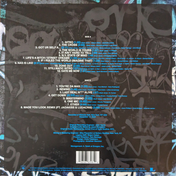 Nas - Made You Look: God's Son Live 2002 - Vinyl Record lp image 2