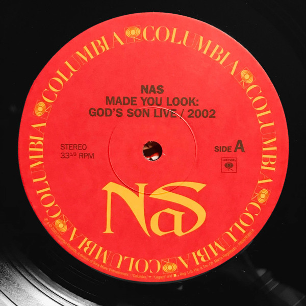 Nas - Made You Look: God's Son Live 2002 - Vinyl Record lp image 3