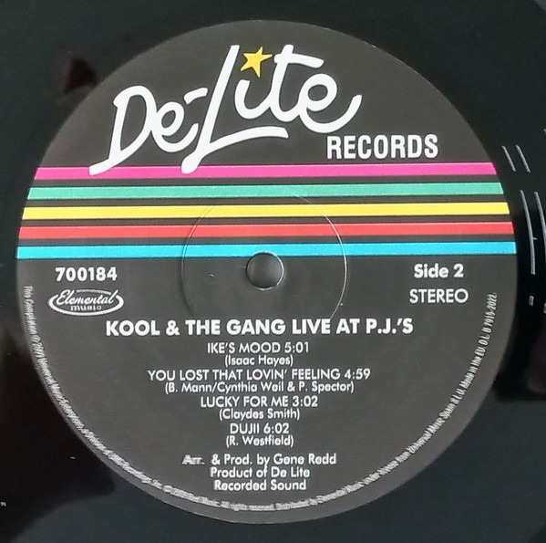 Kool & The Gang - Live At P.J.'s - Vinyl Record lp image 5