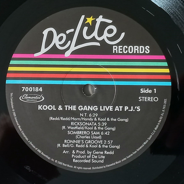 Kool & The Gang - Live At P.J.'s - Vinyl Record lp image 6