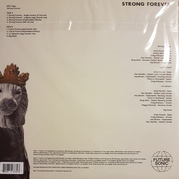 Blitz Vega - Strong Forever - Vinyl Record 12" image 2