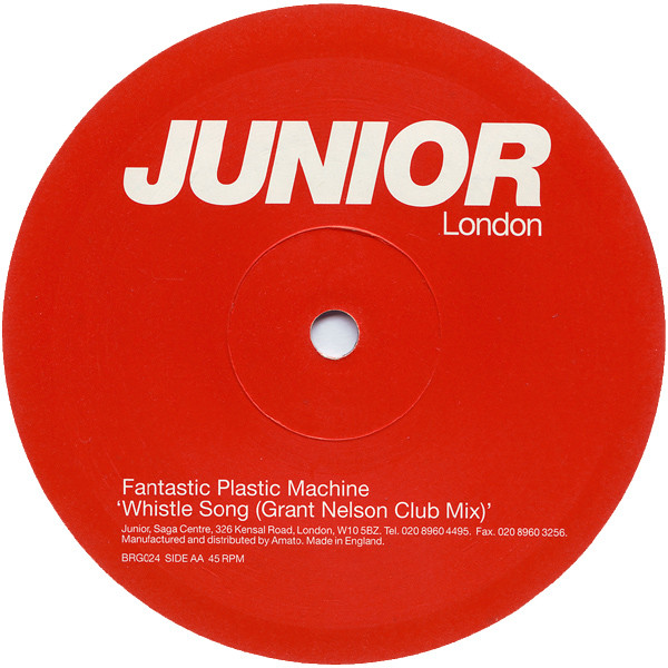 Fantastic Plastic Ma - Whistle Song - Used Vinyl Record 12" image 2