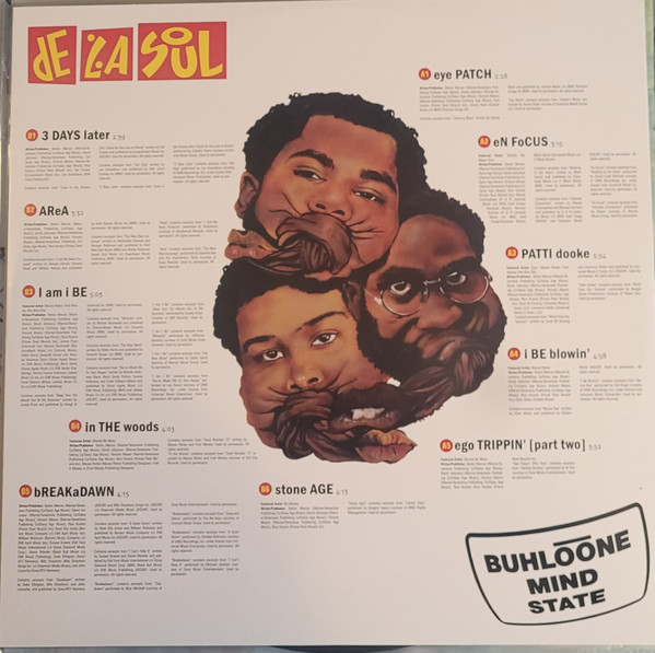 De La Soul - Buhloone Mind State - Vinyl Record lp image 3