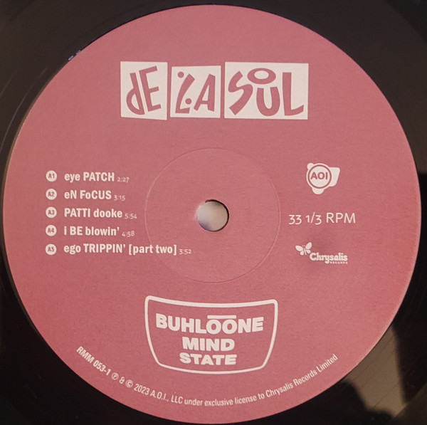 De La Soul - Buhloone Mind State - Vinyl Record lp image 5