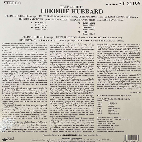 Freddie Hubbard - Blue Spirits - Vinyl Record lp image 4