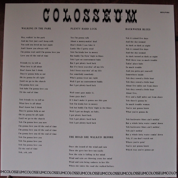 Colosseum - Those Who Are About To Die, Salute You - Vinyl Record lp image 3