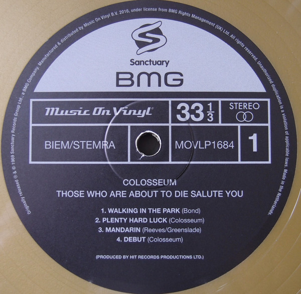 Colosseum - Those Who Are About To Die, Salute You - Vinyl Record lp image 6
