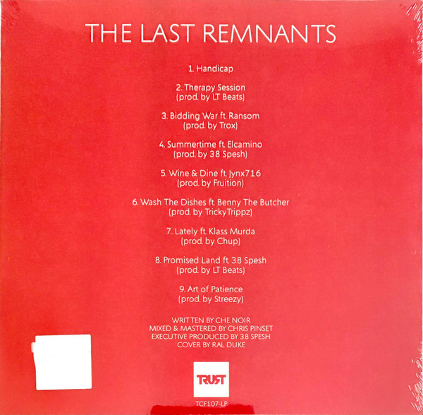 Che'Noir - Last Remnants - Vinyl Record lp image 2