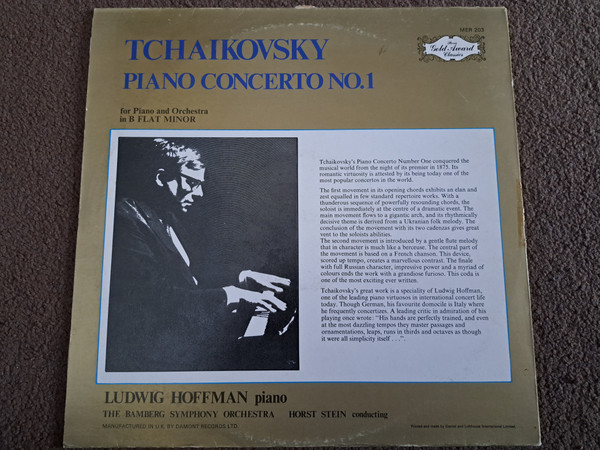 Pyotr Ilyich Tchaiko - Piano Concerto In B Flat Minor Opus 23 - Used image 2