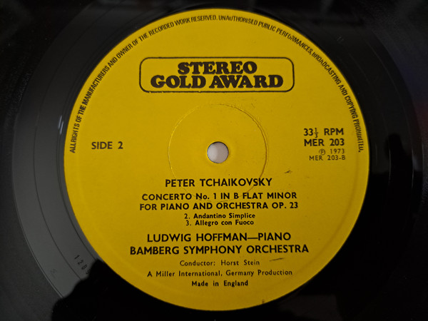 Pyotr Ilyich Tchaiko - Piano Concerto In B Flat Minor Opus 23 - Used image 4