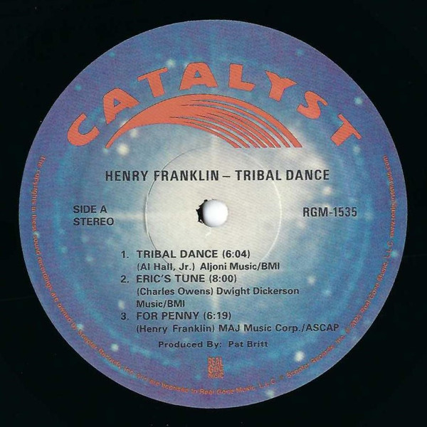 Henry Franklin - Tribal Dance - Vinyl Record lp image 5