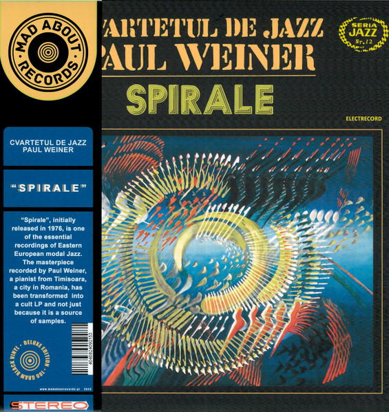 Cvartetul De Jazz Pa - Spirale (Jazz Cu Paul Weiner) - Vinyl Record image 5