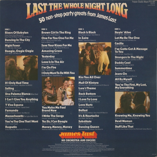 James Last - Last The Whole Night Long: 50 Non-Stop Party Greats From image 2