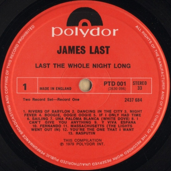 James Last - Last The Whole Night Long: 50 Non-Stop Party Greats From image 4