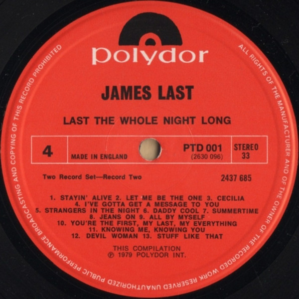 James Last - Last The Whole Night Long: 50 Non-Stop Party Greats From image 7