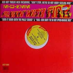 M-D-Emm - Playin' With Fire - Used Vinyl Record 12" image 1