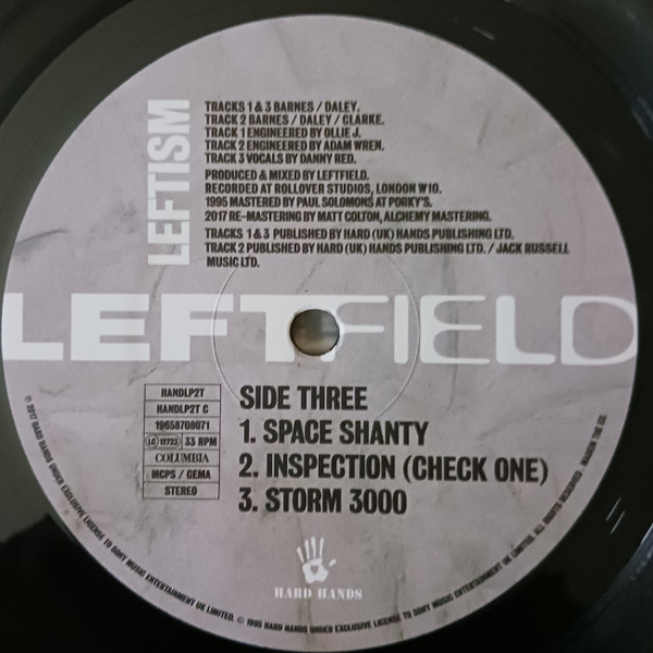 Leftfield - Leftism - Vinyl Record 2xlp image 7