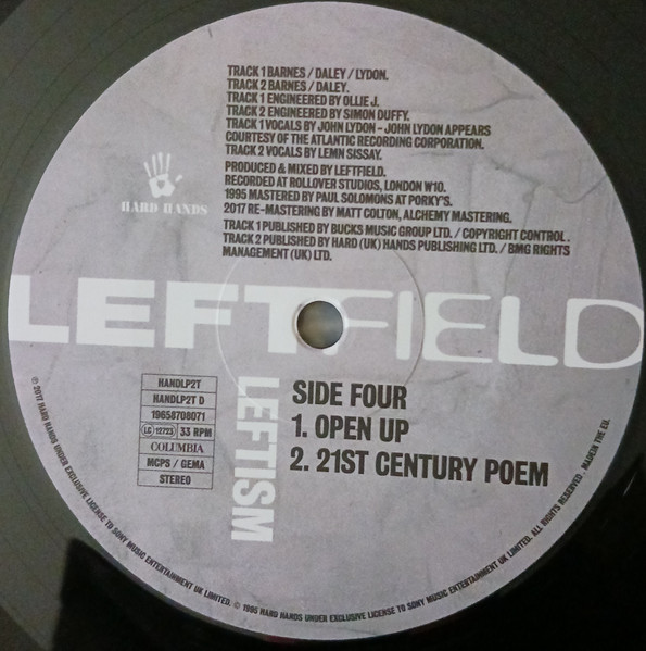 Leftfield - Leftism - Vinyl Record 2xlp image 8