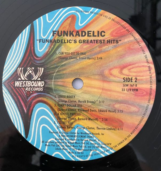 Funkadelic - 's Greatest Hits - Vinyl Record lp image 5