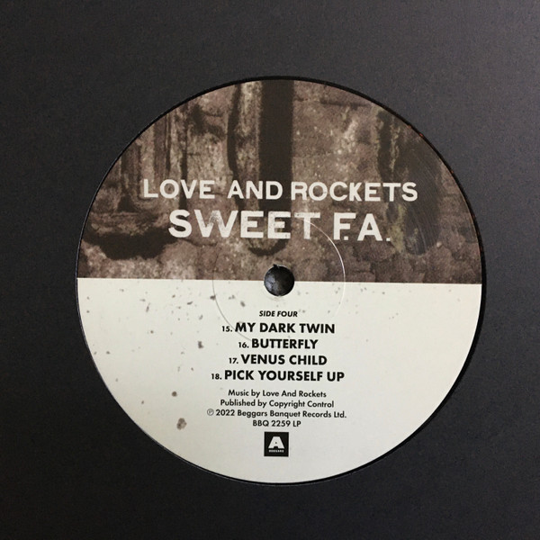 Love And Rockets - Sweet F.A. - Used Vinyl Record 2xlp image 11