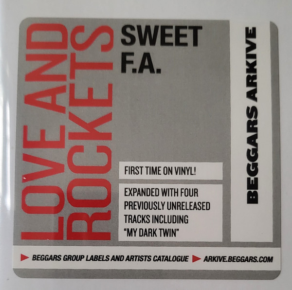Love And Rockets - Sweet F.A. - Used Vinyl Record 2xlp image 12