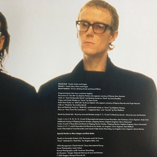 Love And Rockets - Sweet F.A. - Used Vinyl Record 2xlp image 6