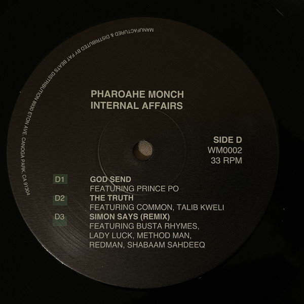 Pharoahe Monch - Internal Affairs - Vinyl Record 2xlp image 6