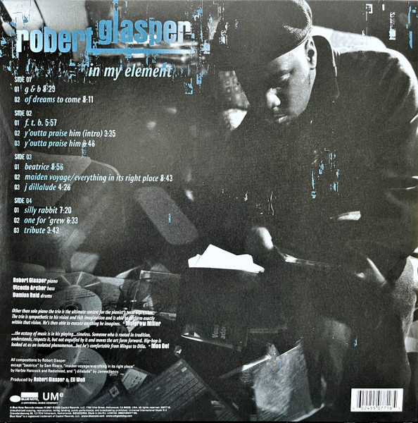 Robert Glasper - In My Element - Vinyl Record 2xlp image 4