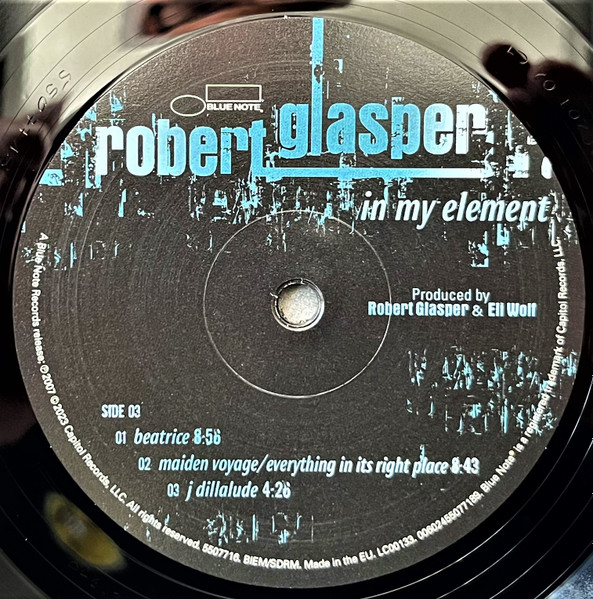 Robert Glasper - In My Element - Vinyl Record 2xlp image 7