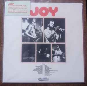 Joy (12) - Joy - Vinyl Record lp image 1