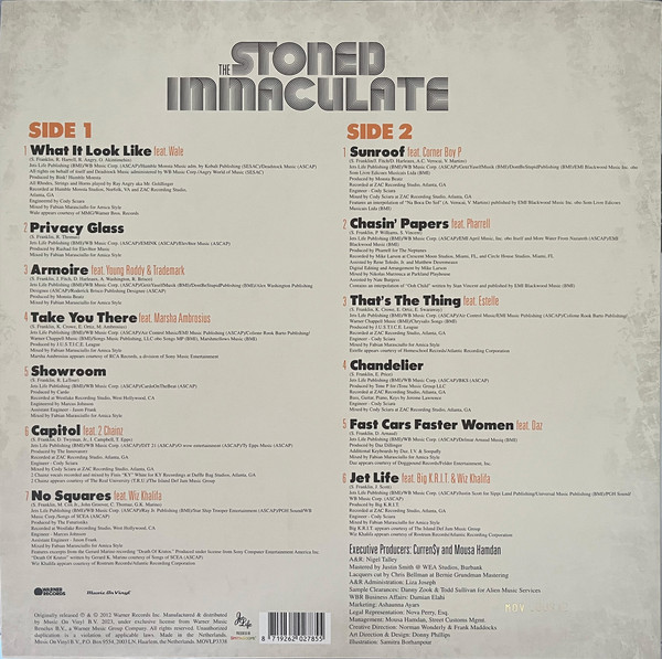 Curren$y - Stoned Immaculate - Vinyl Record lp image 2